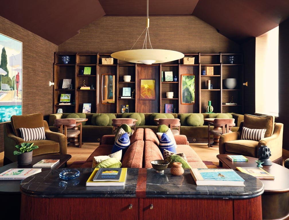 An interior shot of The Burnham Library - 5th floor