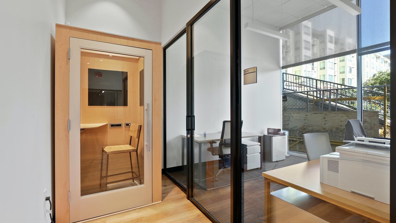 An interior shot of Private Office