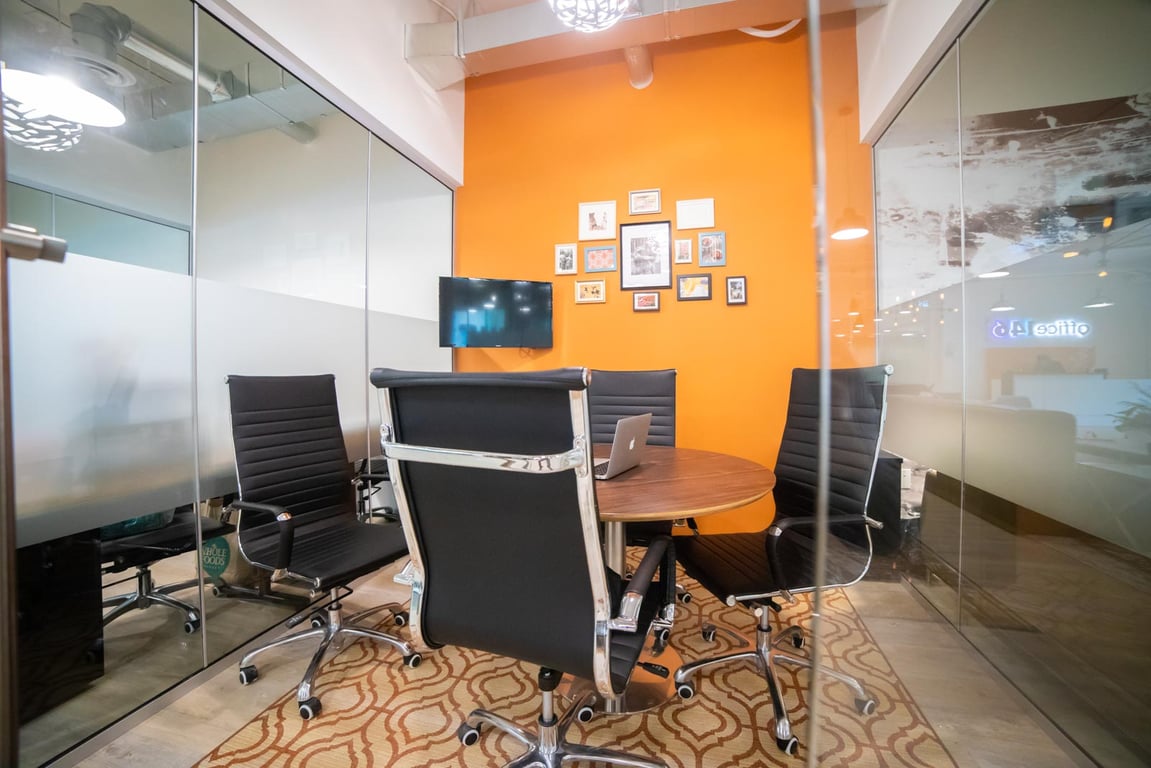 An interior shot of Small Meeting Room B