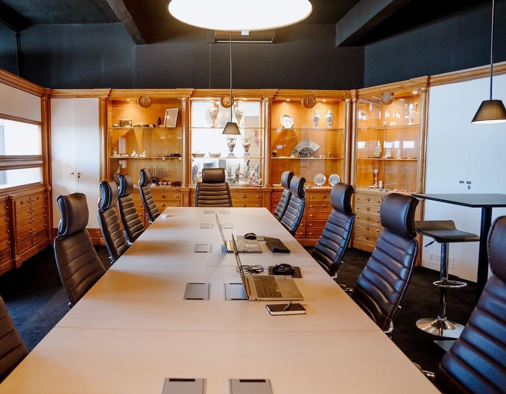 An interior shot of Prime Meeting Room