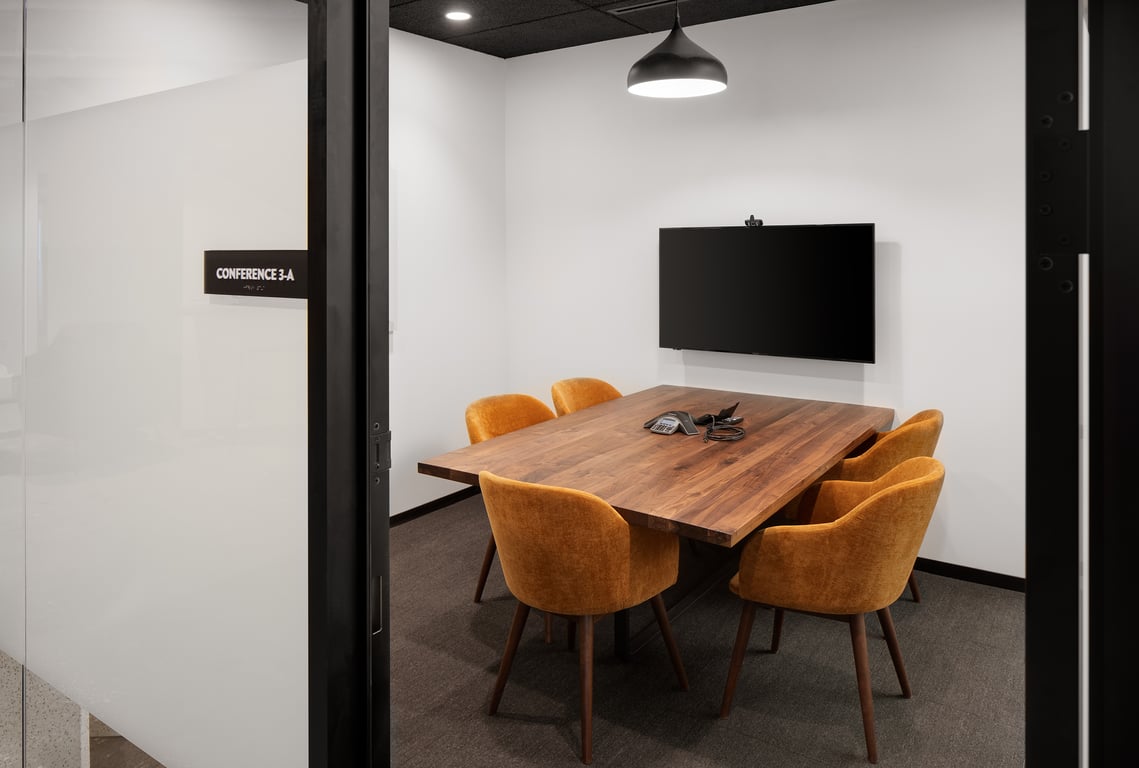 An interior shot of Conference 3-A