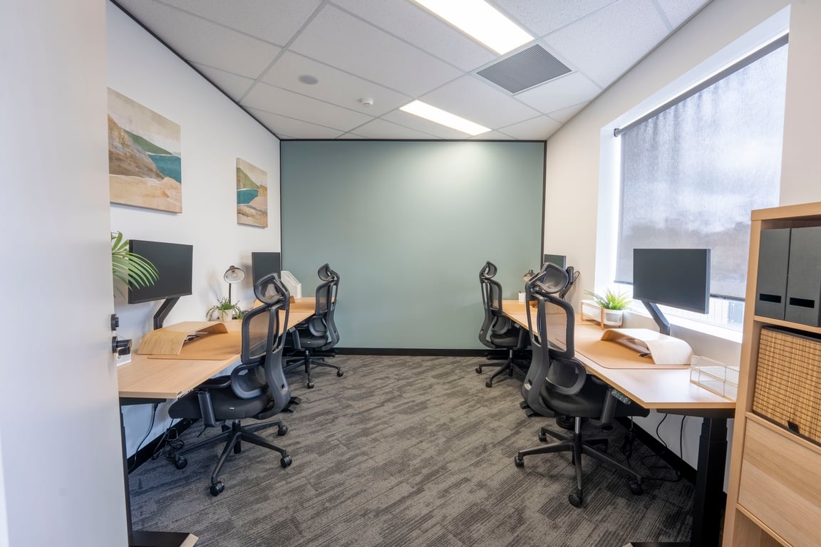 An interior shot of Suite 11