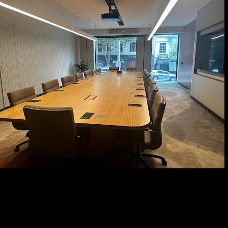An interior shot of Midtown Boardroom