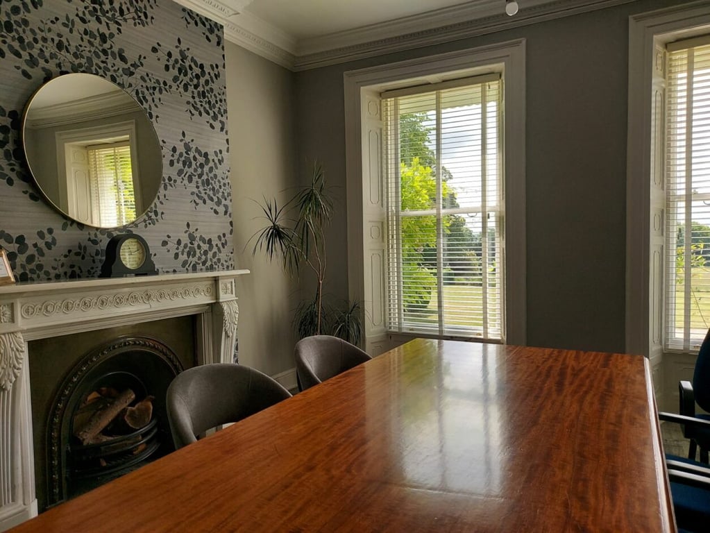 An interior shot of Board Room