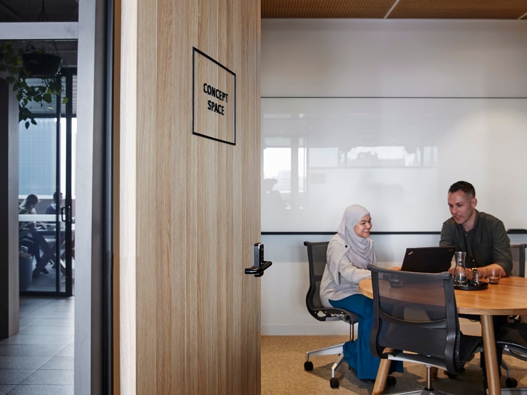 An interior shot of Concept Space