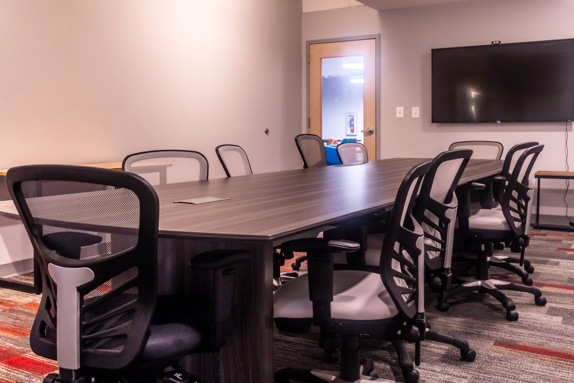 An interior shot of Large Meeting Room