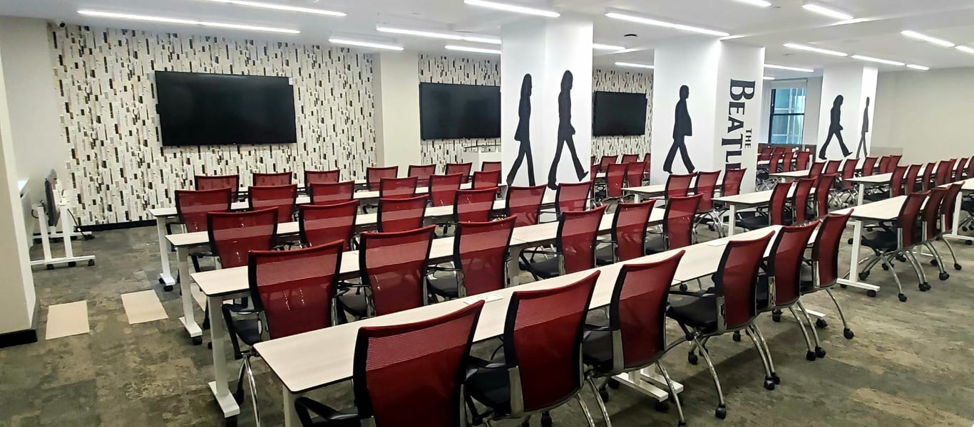 An interior shot of The Beatles Room
