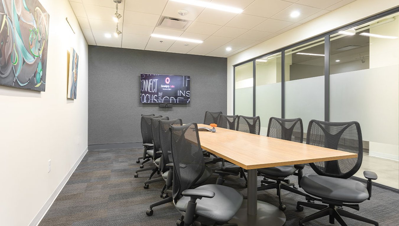 An interior shot of Sargas Boardroom