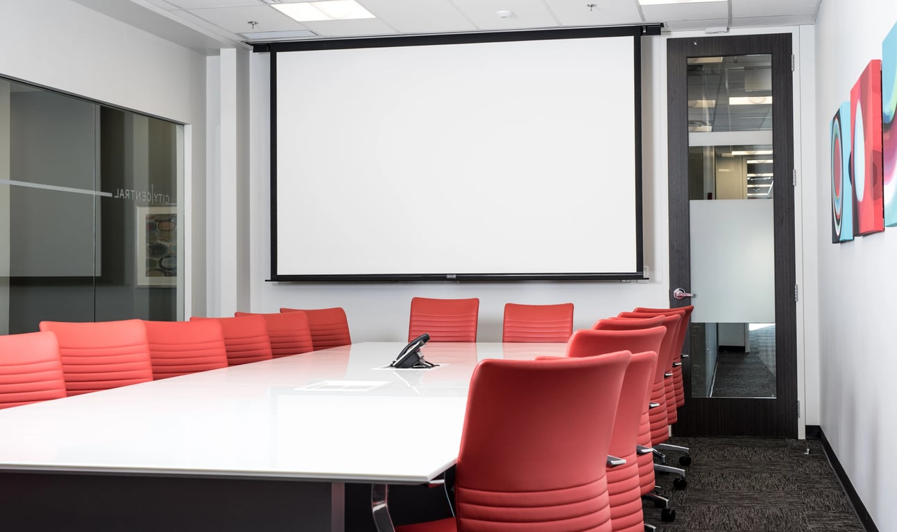 An interior shot of Venture X - Plano West