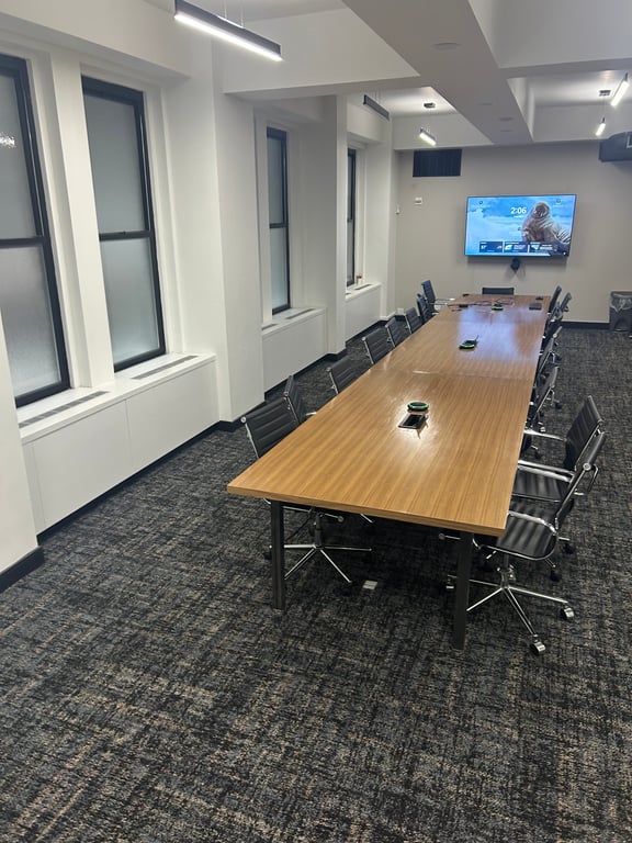 An interior shot of Madison Boardroom 3