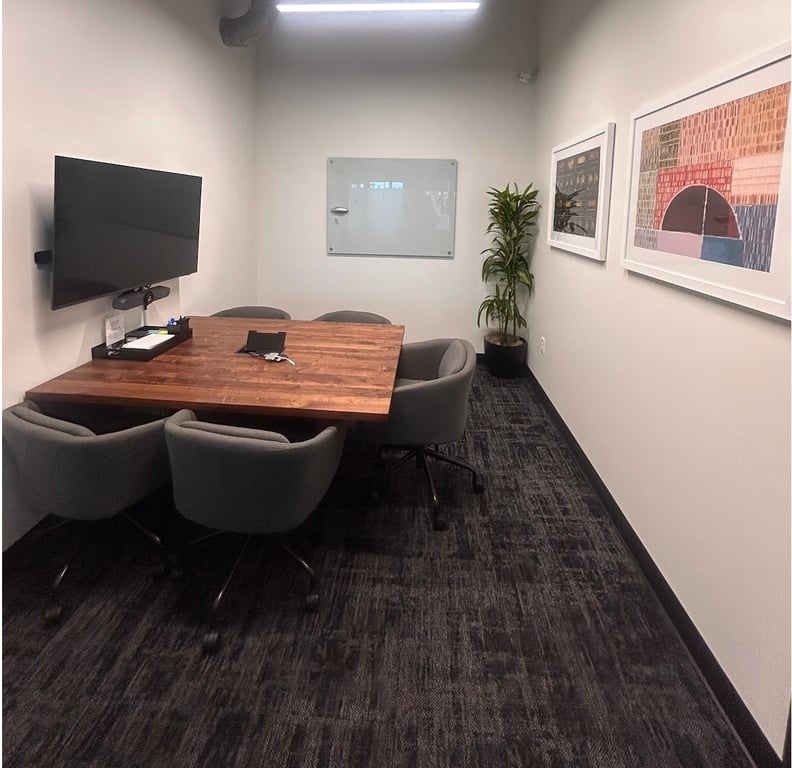 An interior shot of Huddle Room A