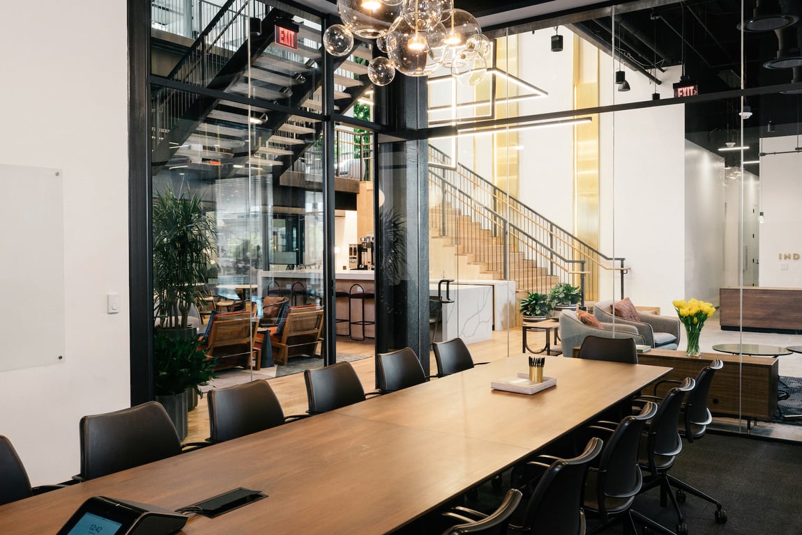 An interior shot of Conference A