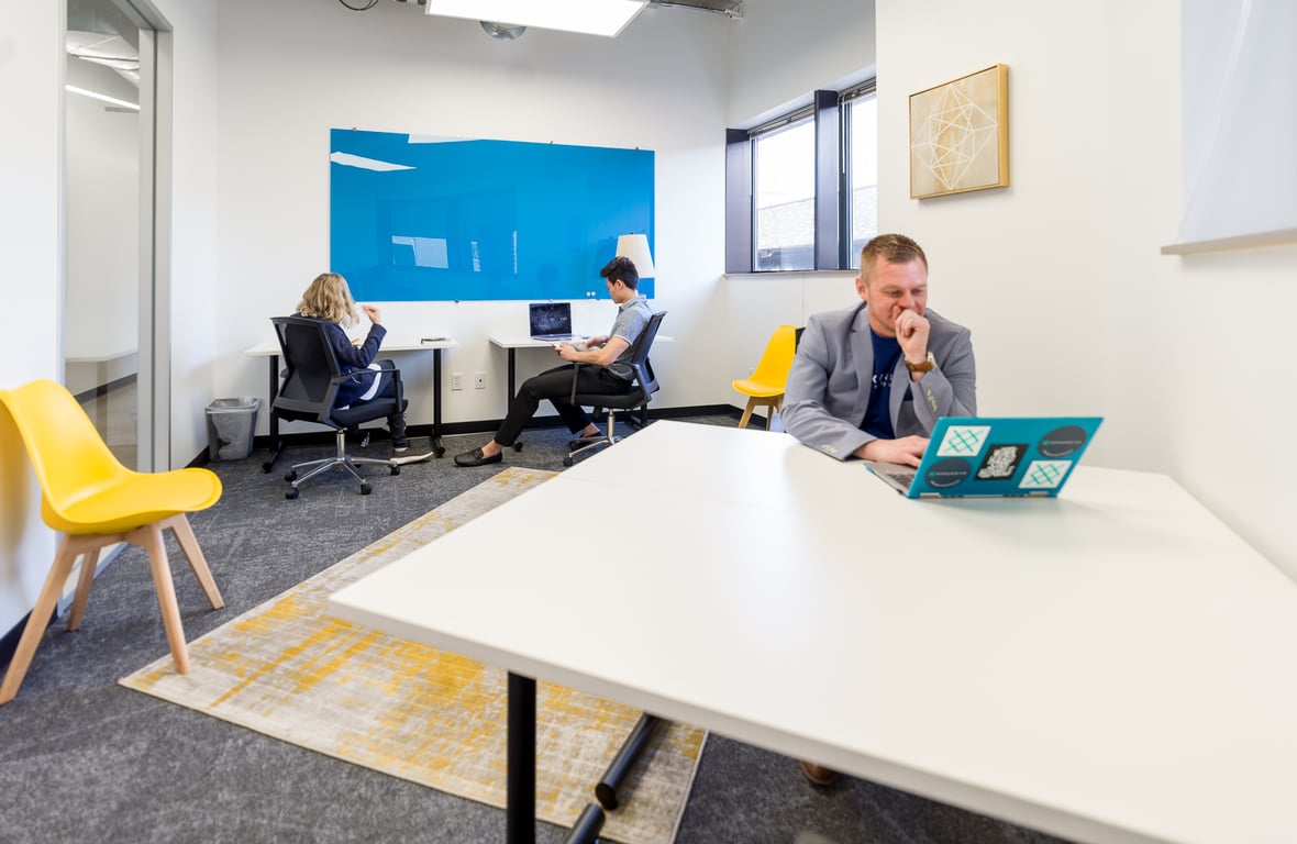 An interior shot of Team Day Office