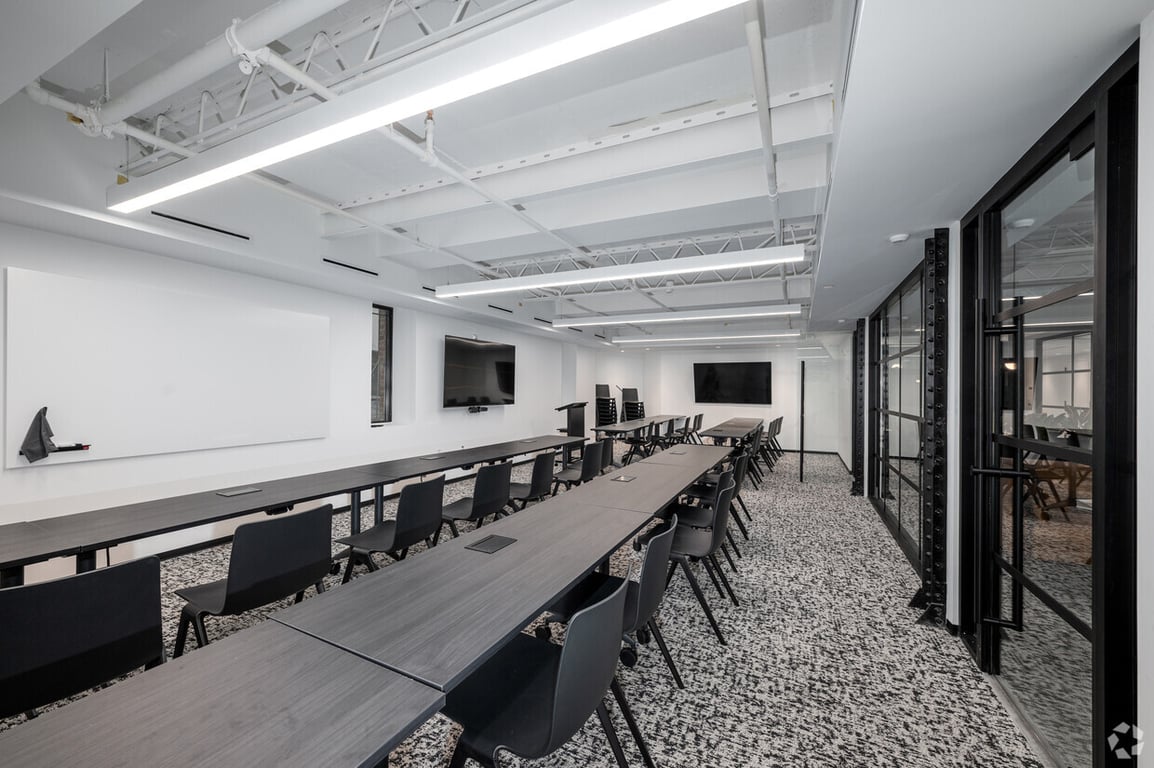 An interior shot of Training Room (Duke Elington)