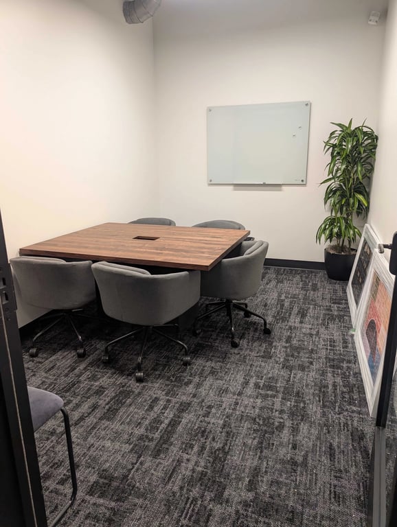 An interior shot of Huddle Room A
