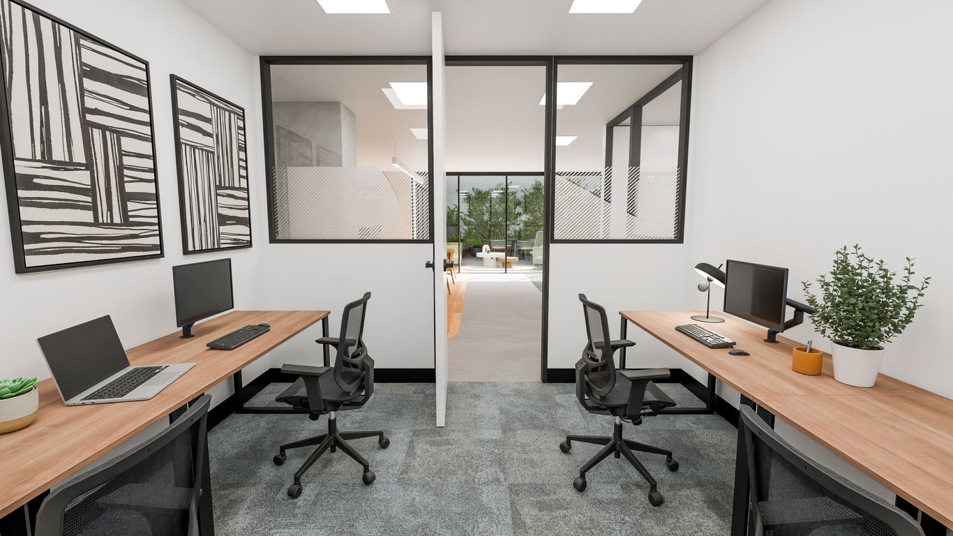 An interior shot of Suite 16