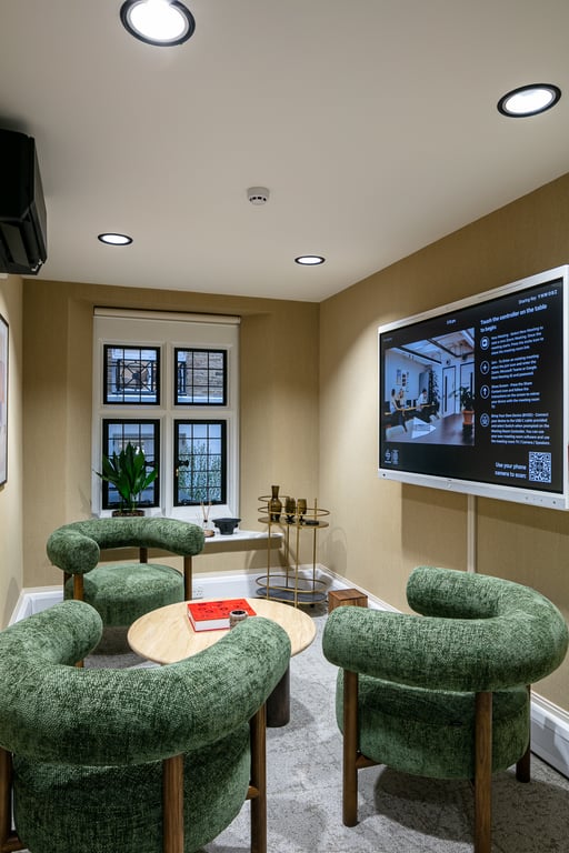 An interior shot of Sapling