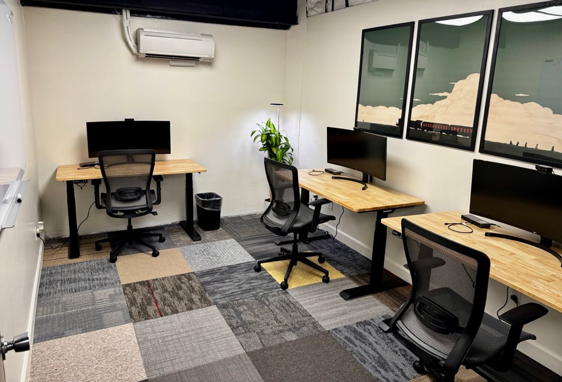 An interior shot of Junction Day Office