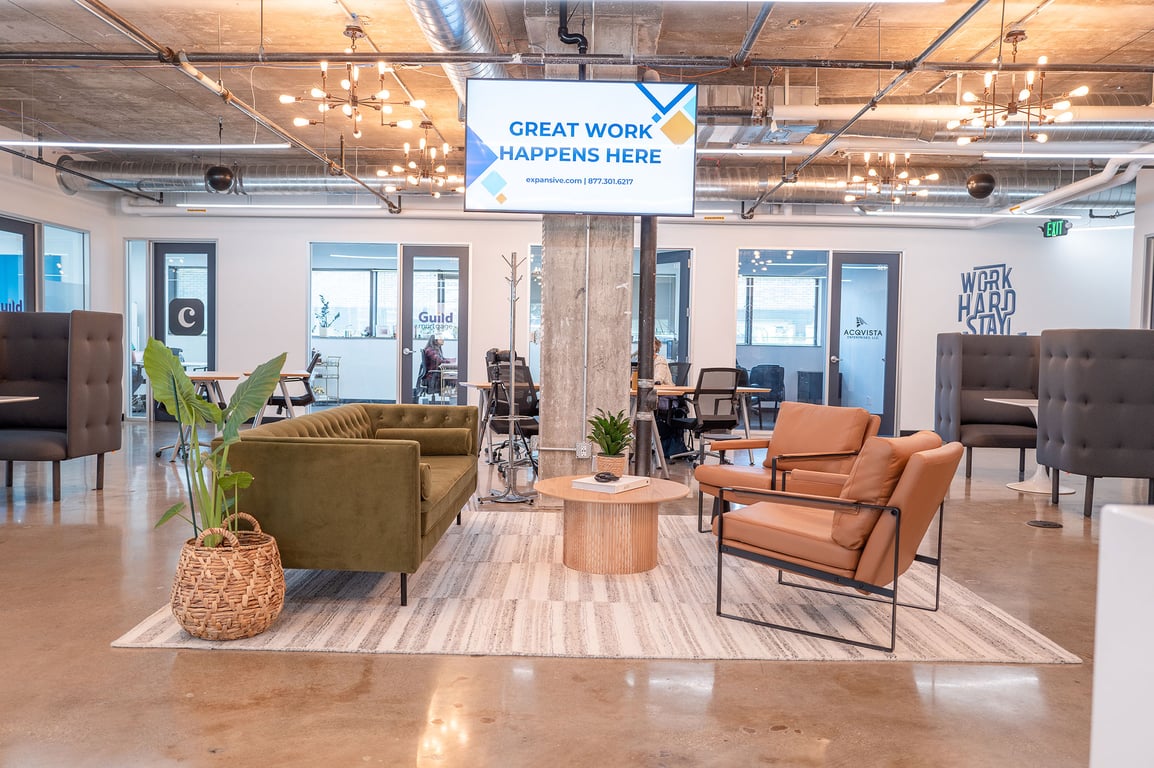 An interior shot of Monthly Coworking Membership