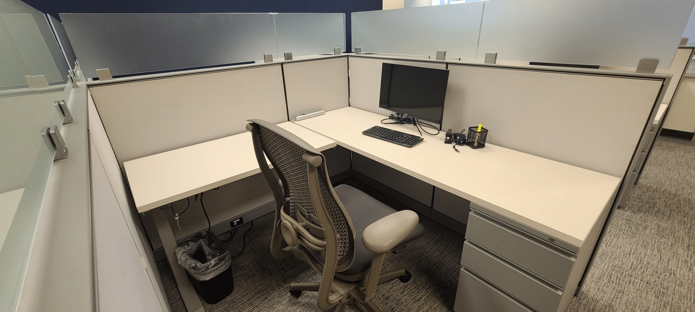 An interior shot of Dedicated Desk