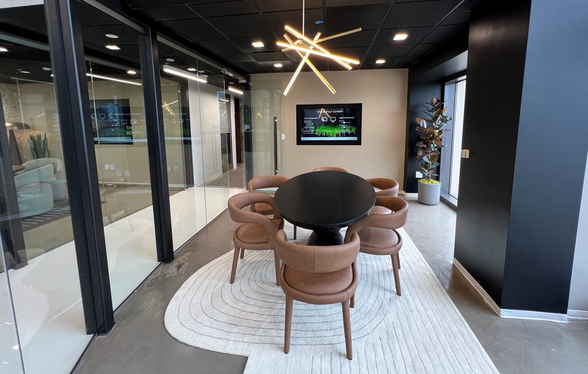 An interior shot of The Melton Conference Room