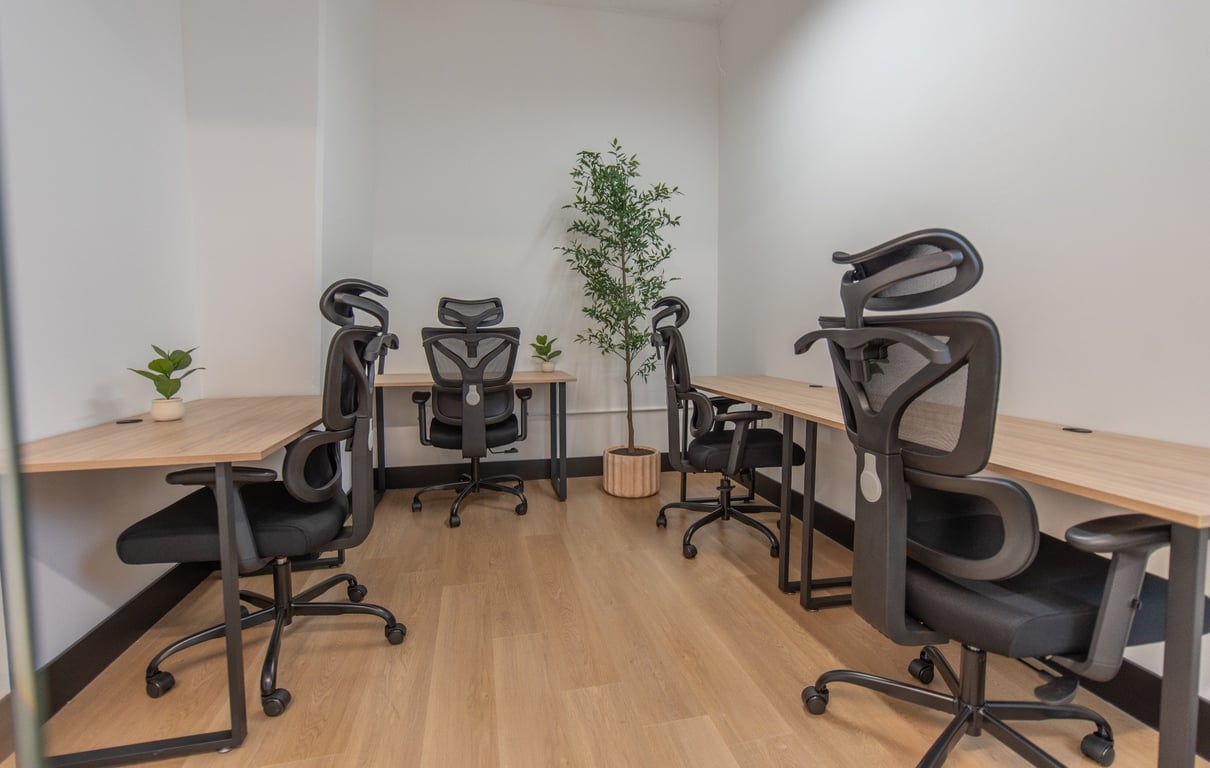 An interior shot of Office 4 people
