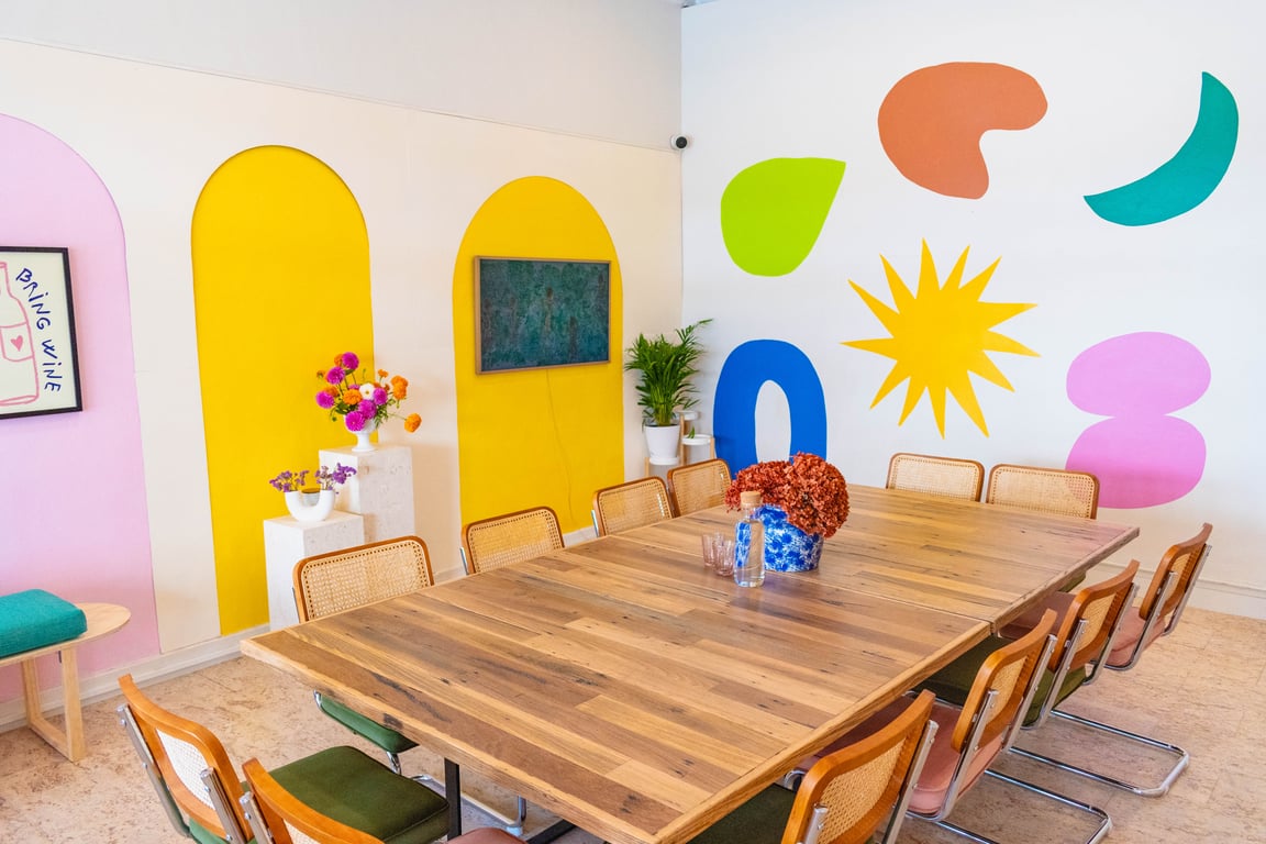 An interior shot of Meet & Gather