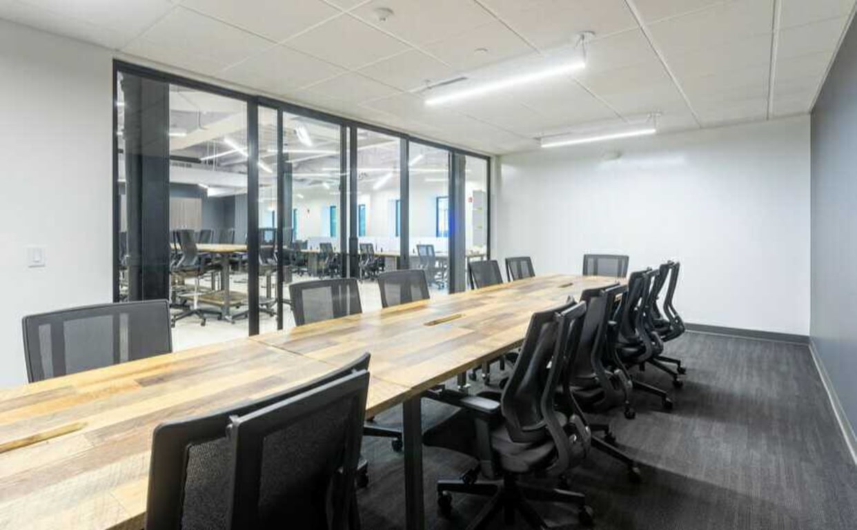 An interior shot of 14 Person Conference Room