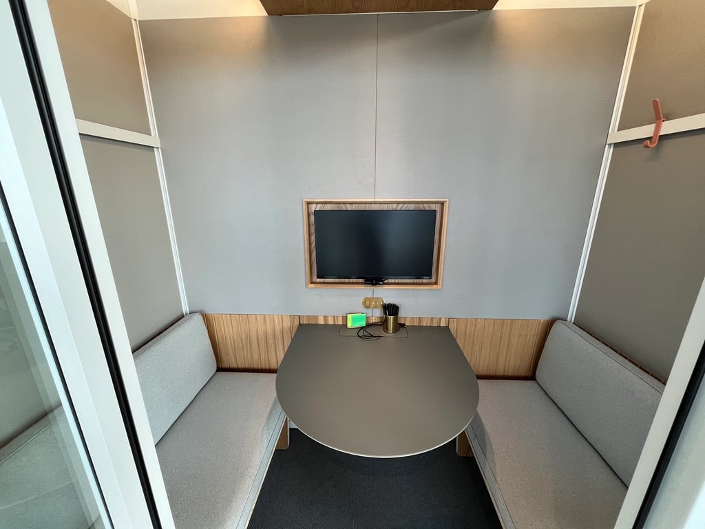 An interior shot of Pod - H