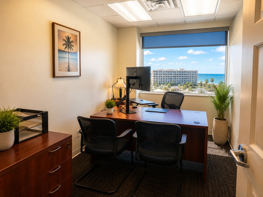 An interior shot of Elevated Work Day