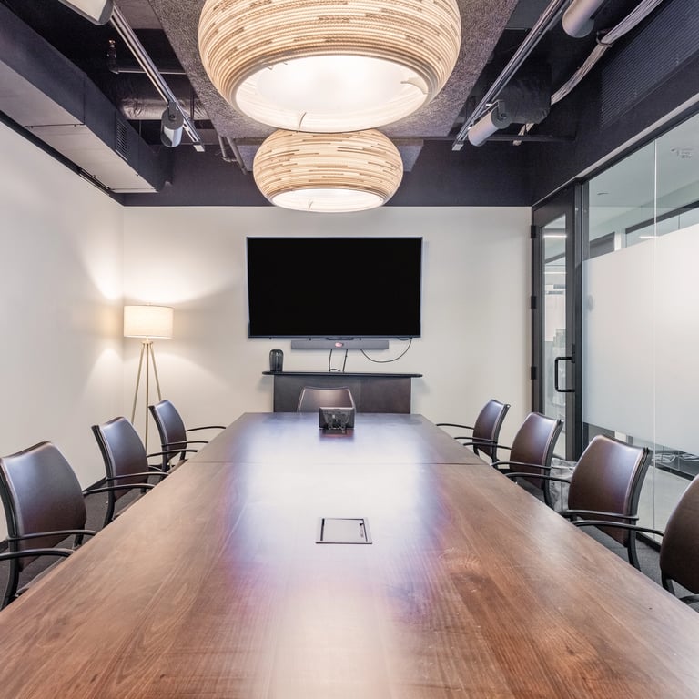 An interior shot of Conference D