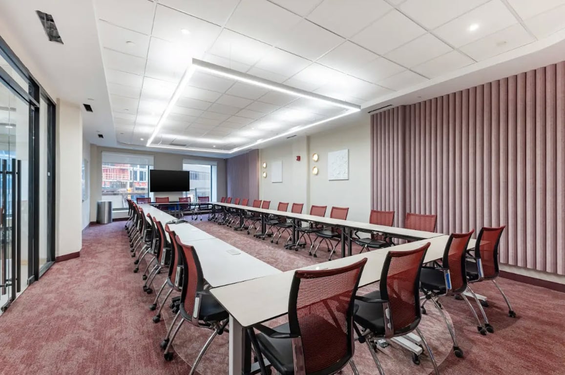 An interior shot of Meeting Room B