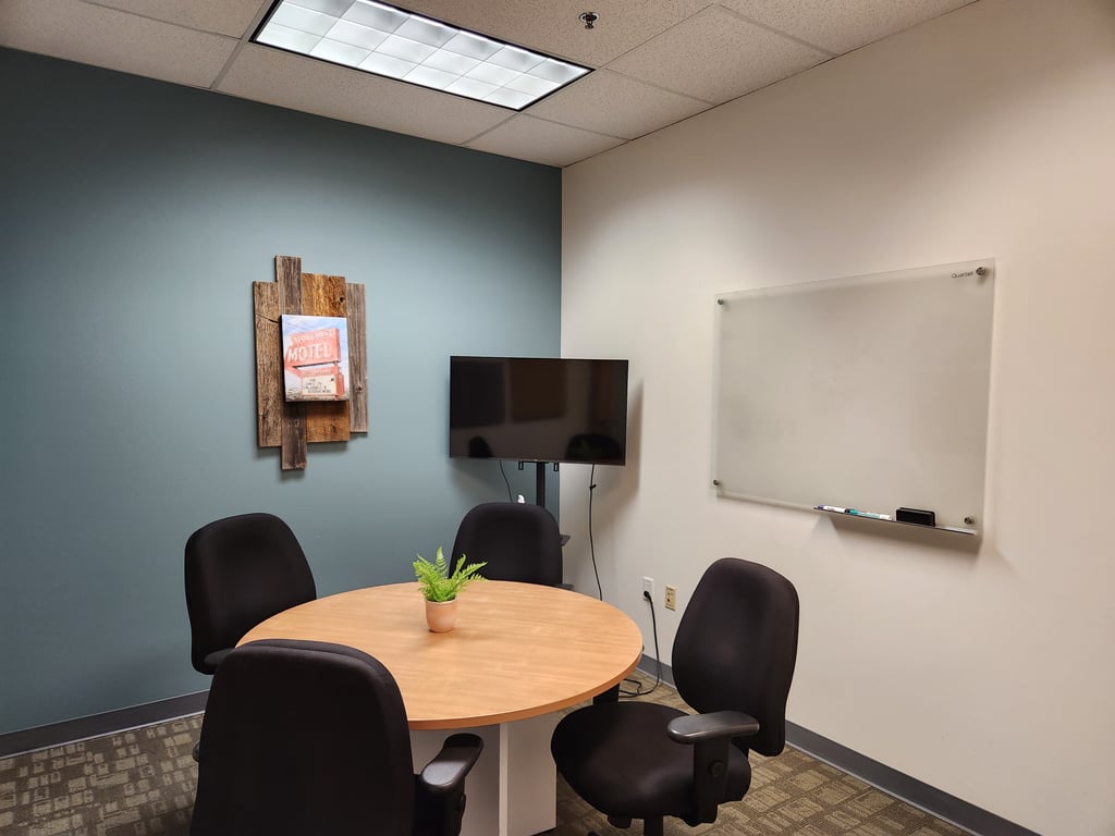 An interior shot of Conference Room 2
