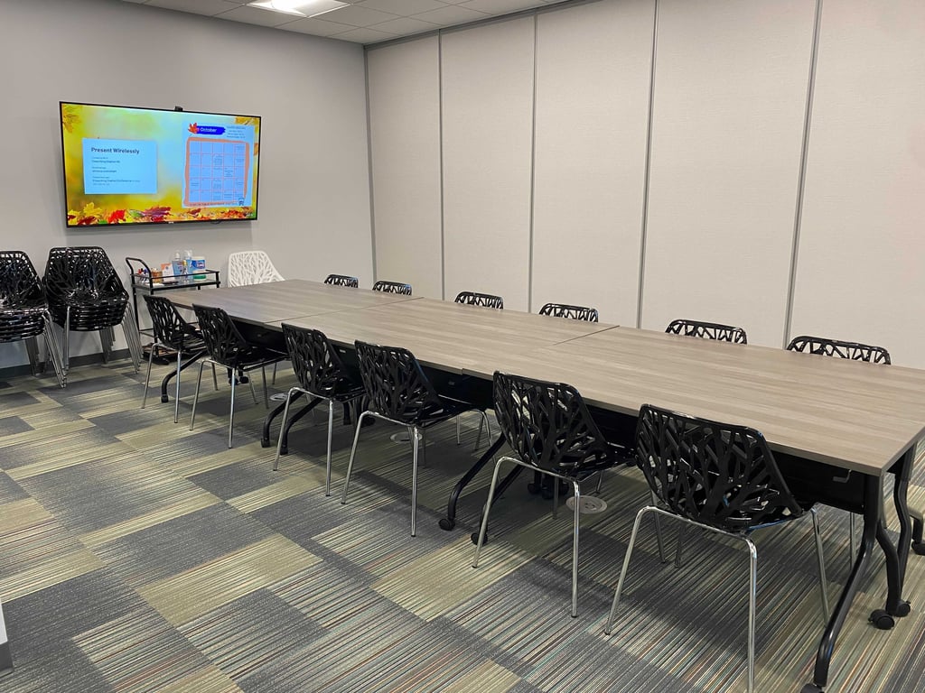 An interior shot of Medium Conference Room A