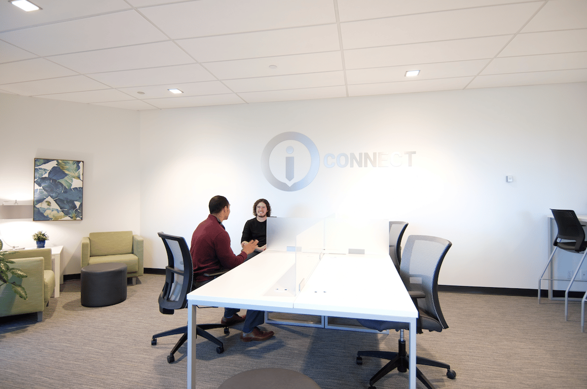 An interior shot of Team Room