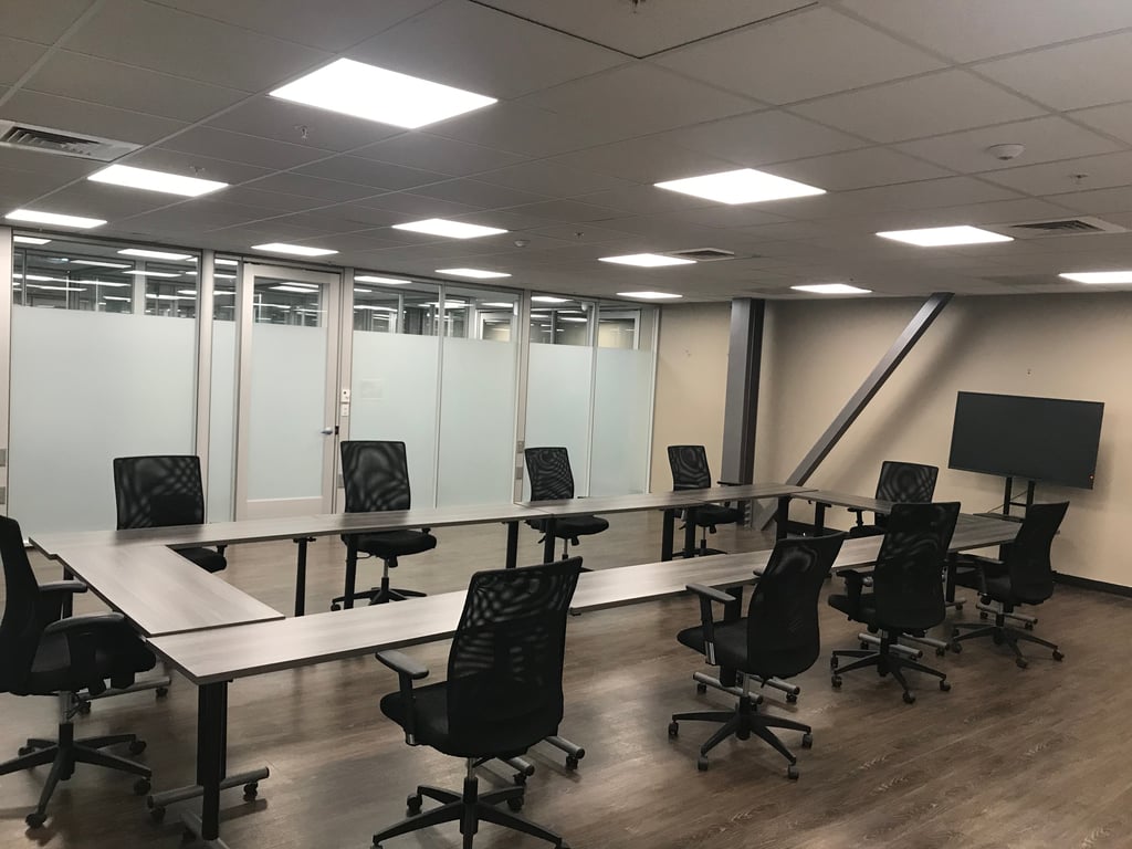 An interior shot of San Miguel Training Room