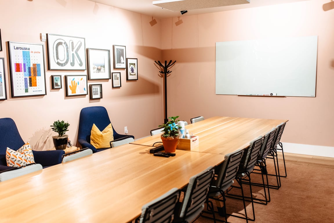 An interior shot of Anthro Conference Room