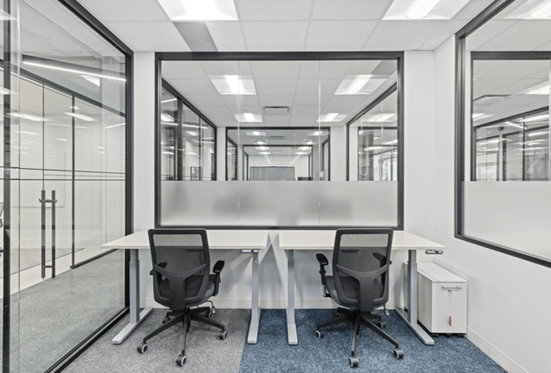 An interior shot of 1-2 Person Private Office