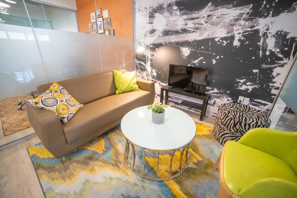 An interior shot of Client Room/Casual Meeting Room