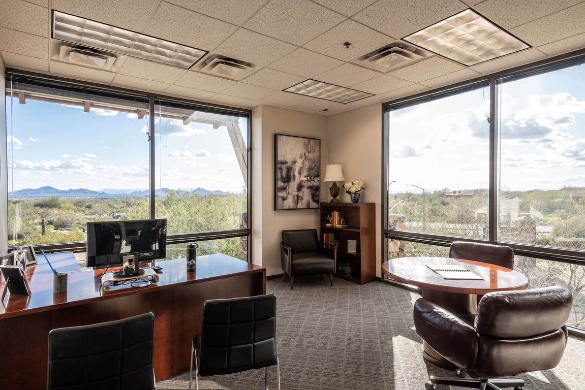 An interior shot of Executive Office Space