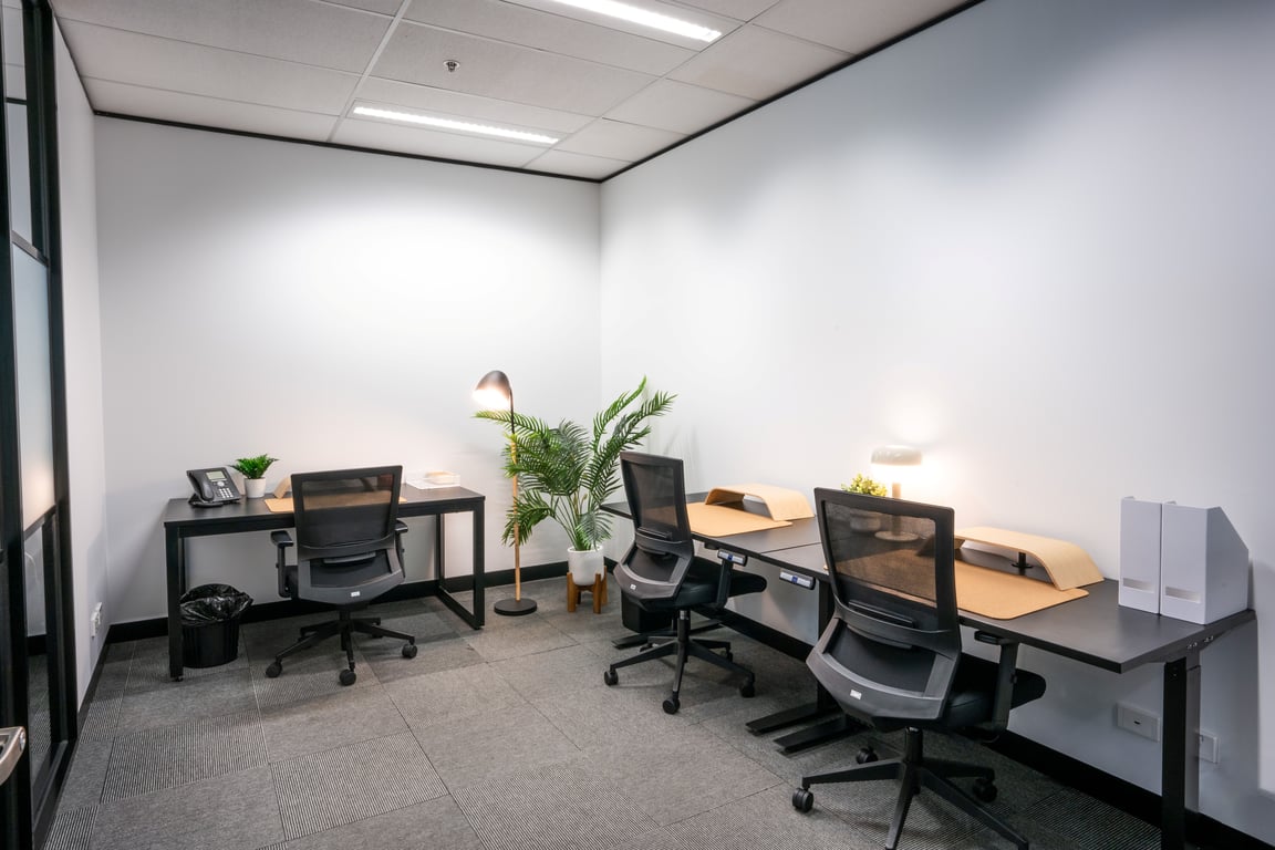 An interior shot of Suite 26