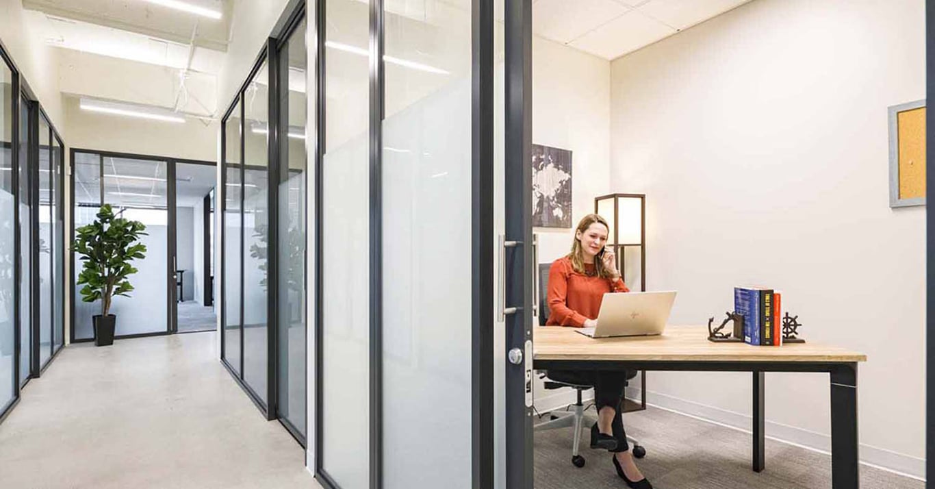 An interior shot of Private Day Office for 1