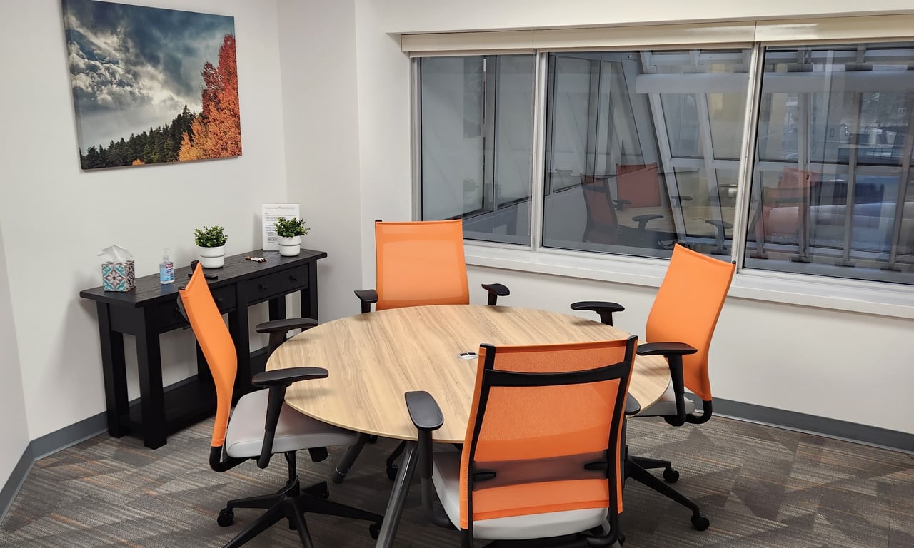 An interior shot of Small Conference Room