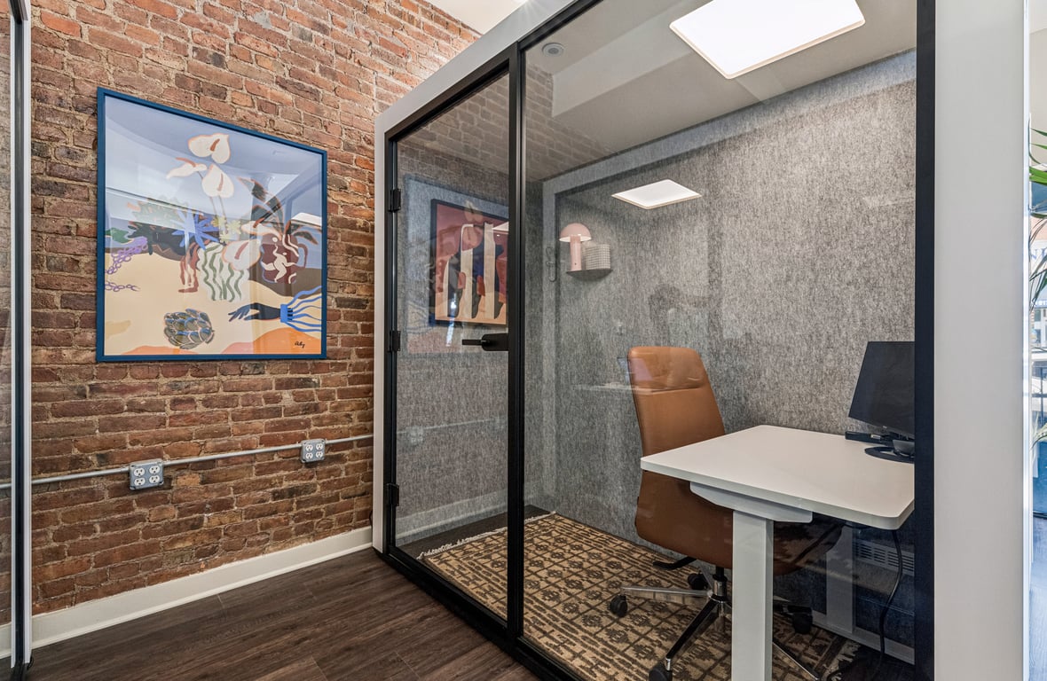 An interior shot of ALCOVE Pod 3 - Litchfield Villa