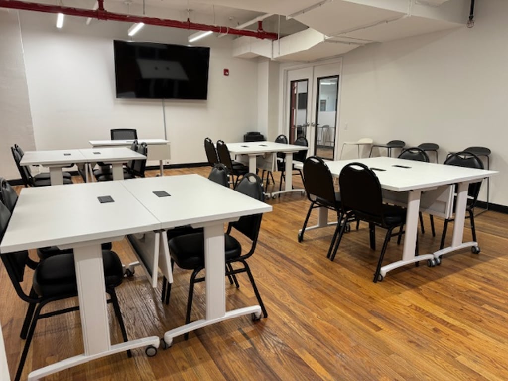 An interior shot of Meeting Room 1