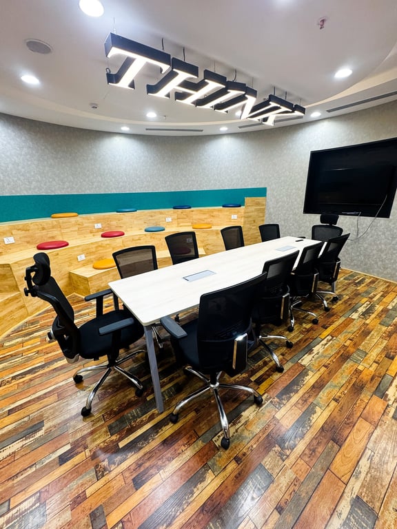 An interior shot of C1 - 10 Seater - 20th Floor