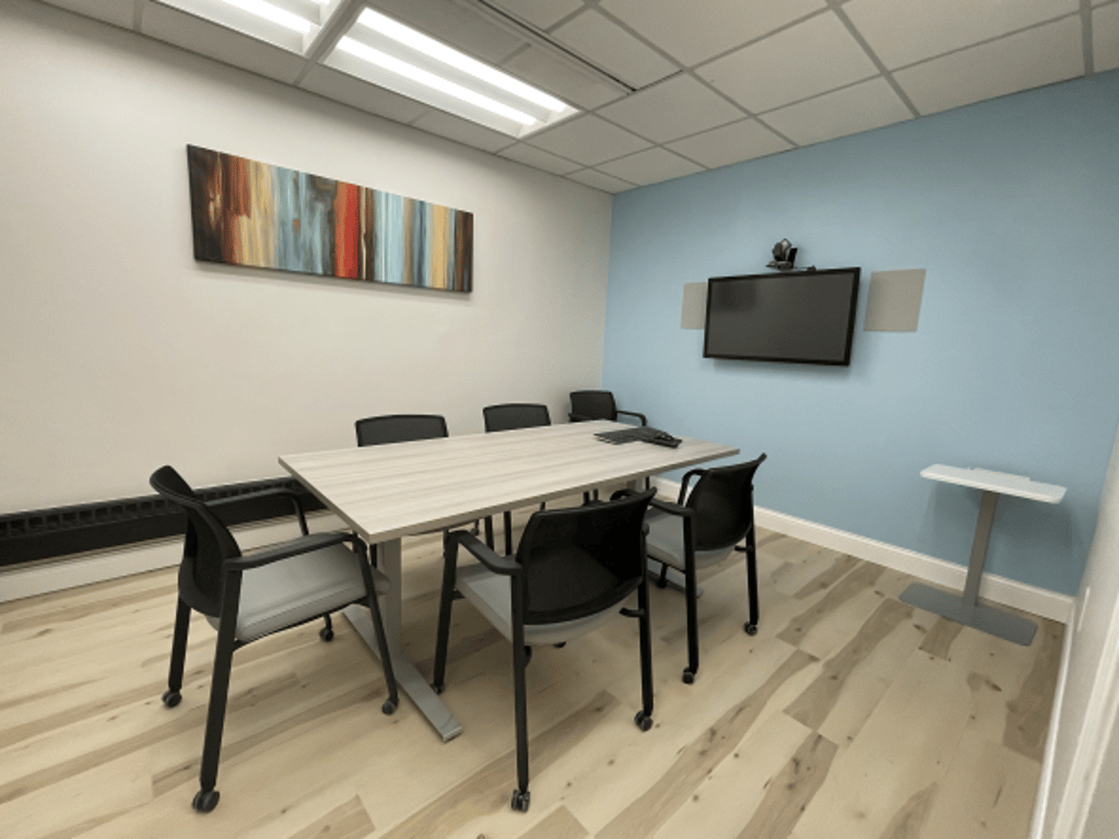 An interior shot of Small Conference Room