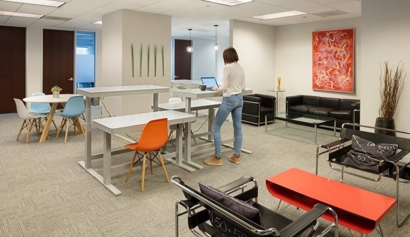 An interior shot of BeOffice Urban Workspaces