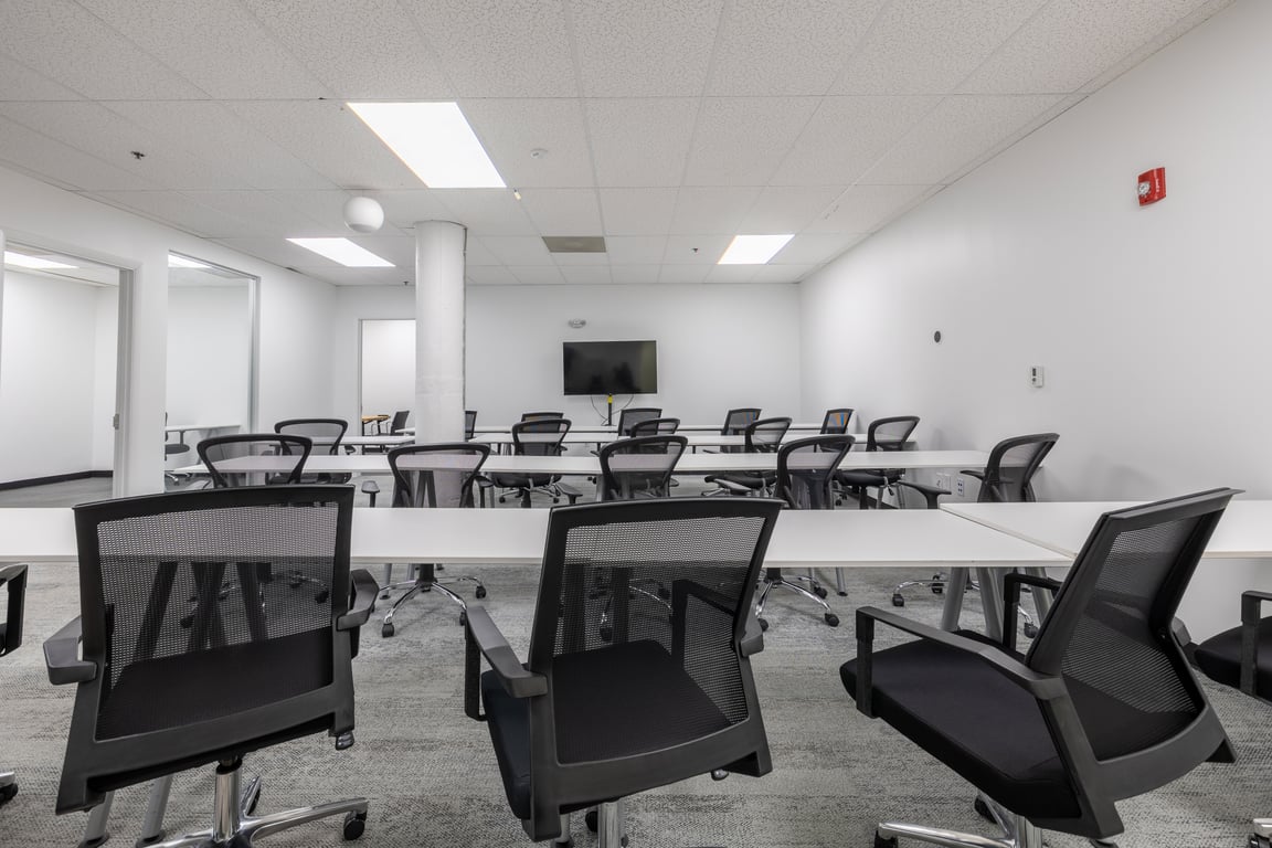 An interior shot of Training Suite