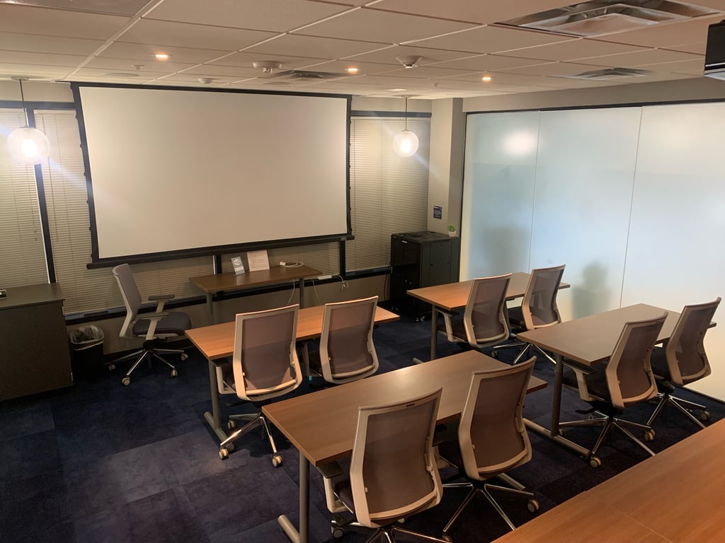 An interior shot of Training Room